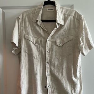 Taylor Stitch short sleeve western shirt